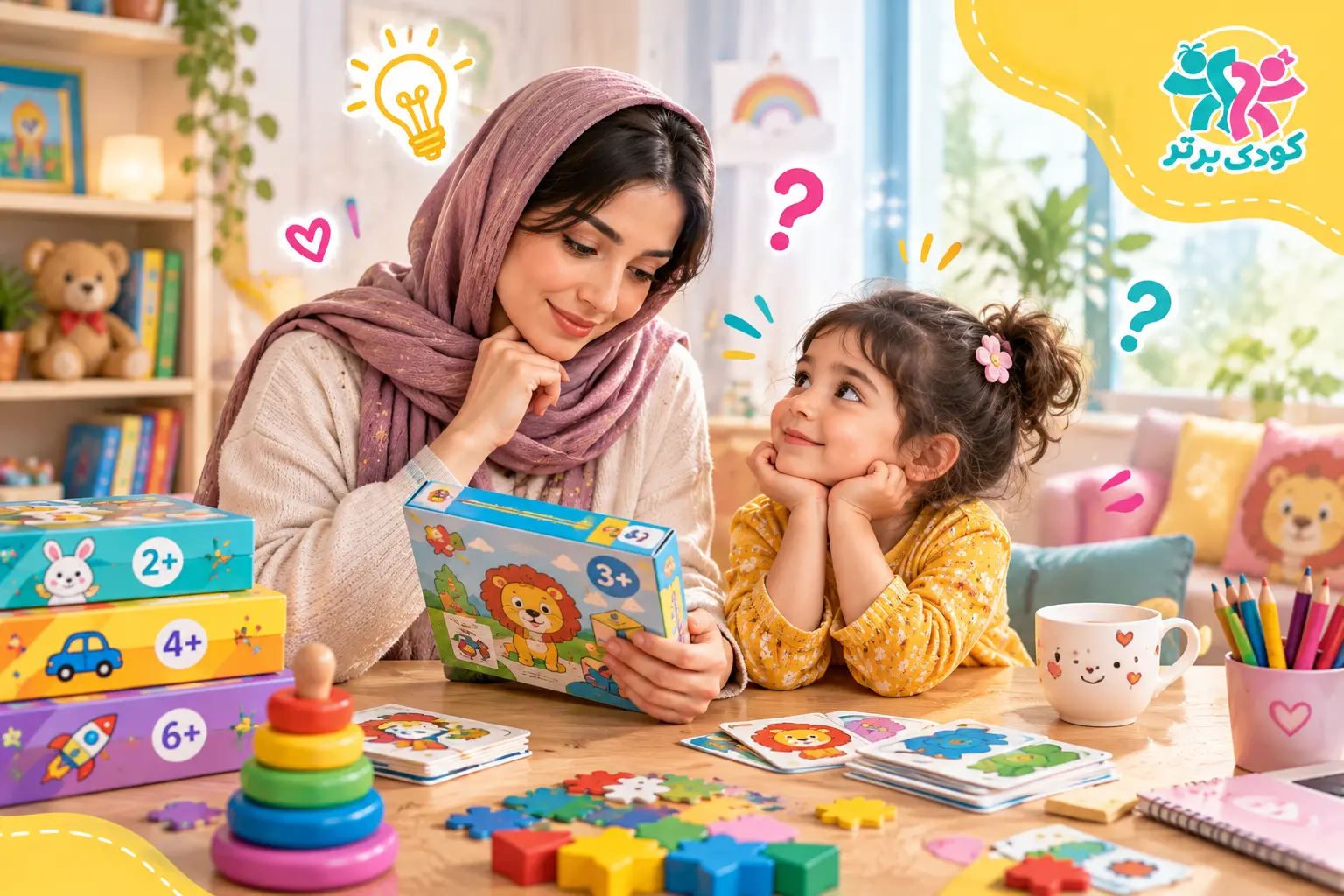 راهنمای انتخاب بازی فکری مناسب برای کودکان