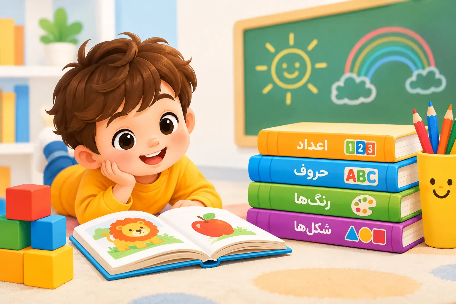 کتاب های پیش دبستانی