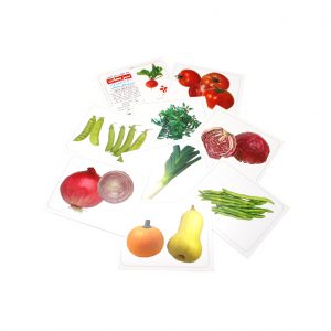کارت دیدآموز سبزیجات